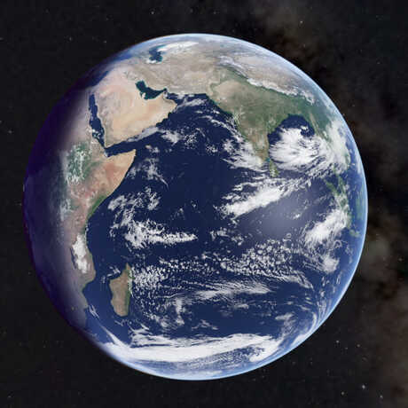 Earth as seen from space