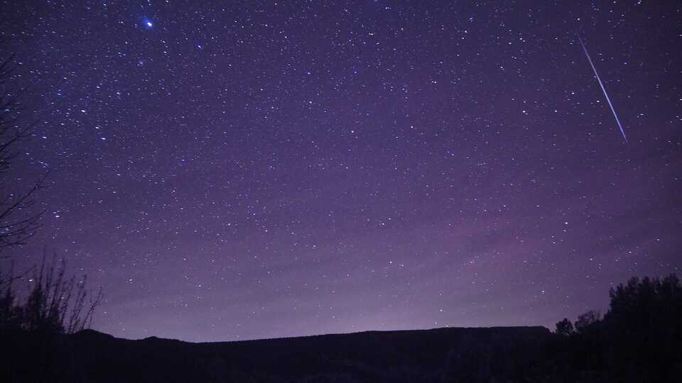 Geminid meteor shower